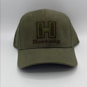HORNADY GREEN BRAND NEW EMBROIDERED HAT ONE SIZE FITS MOST